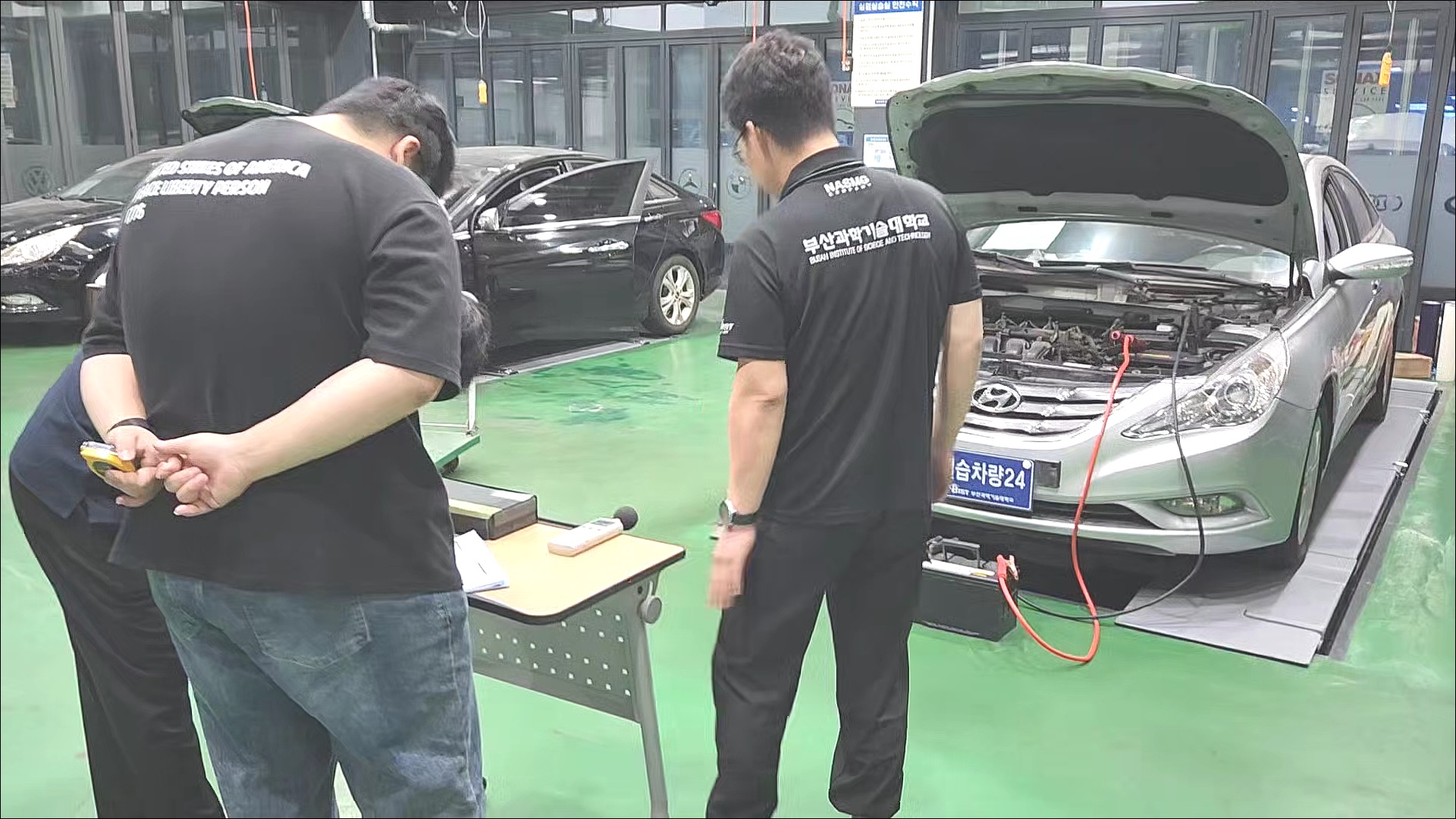 전공심화1학년_자동차정비기사 경음기 음압 측정