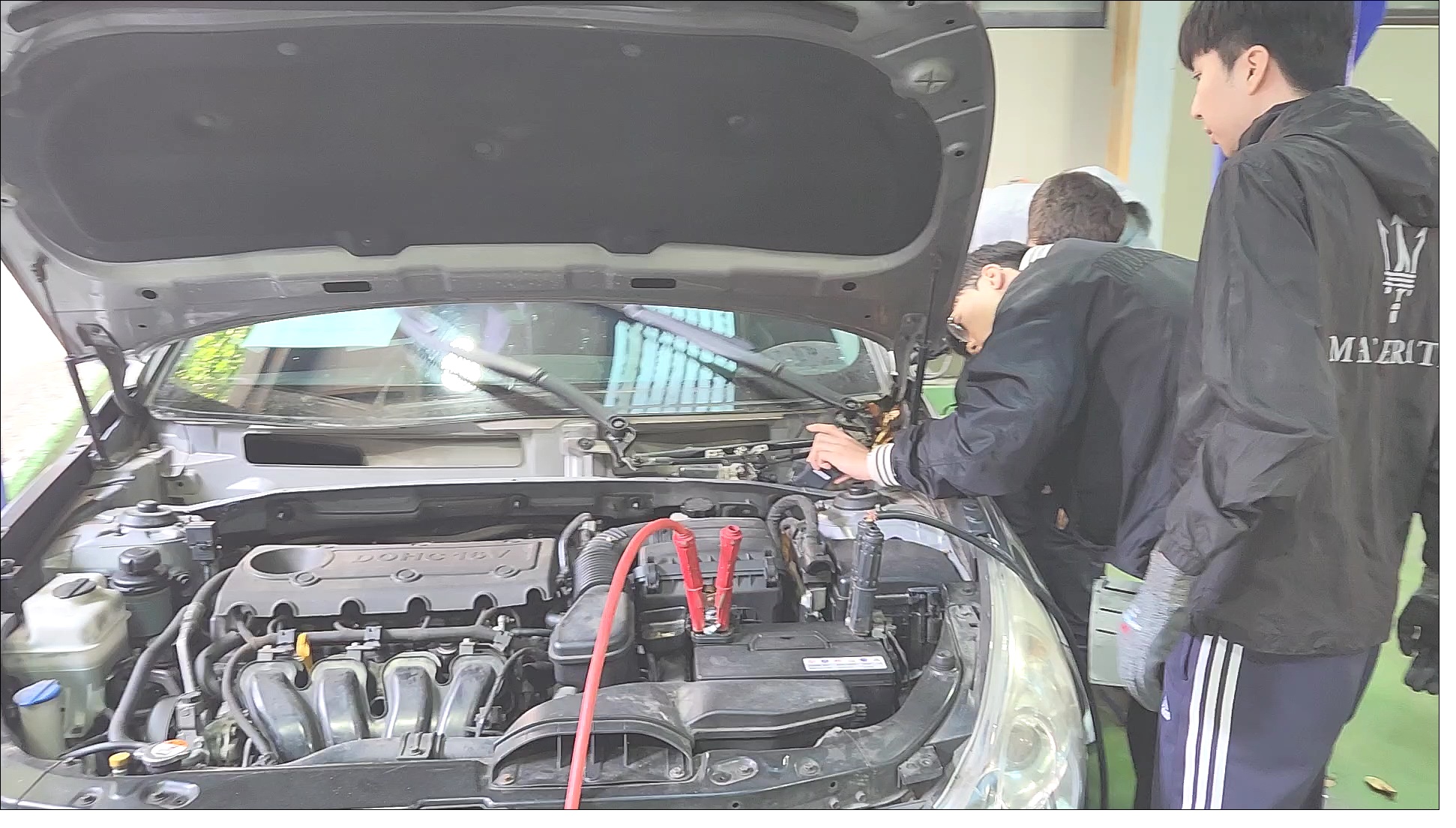 와이퍼모터 소모전류 측정