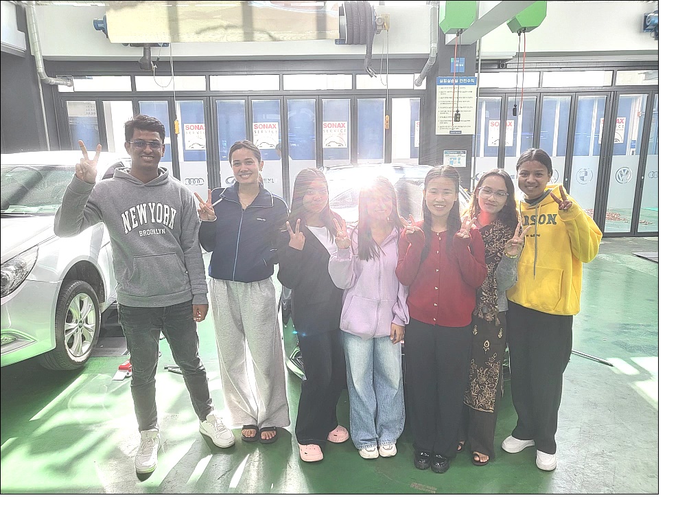 2025년 네팔 유학생_섀시장치 실습_1