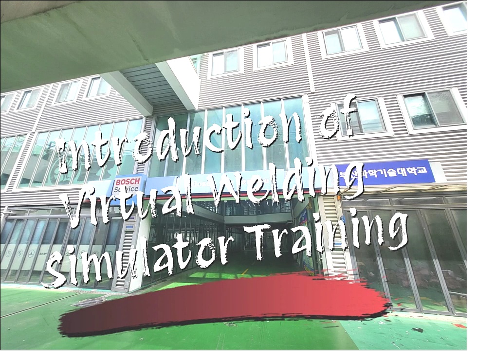 English Track International Student Welding Practice Video