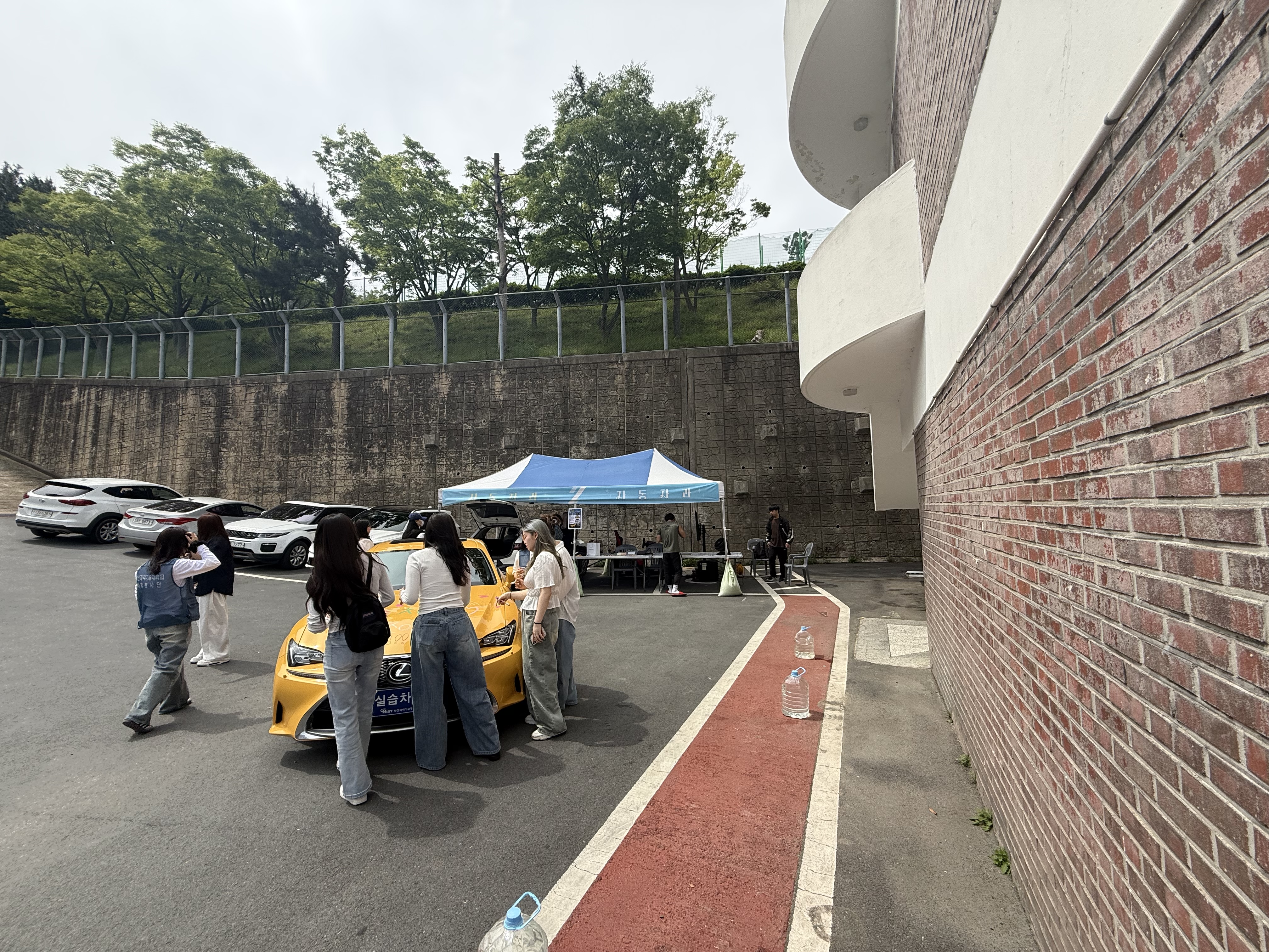 2026년 백양 페스티발 자동차과 부스